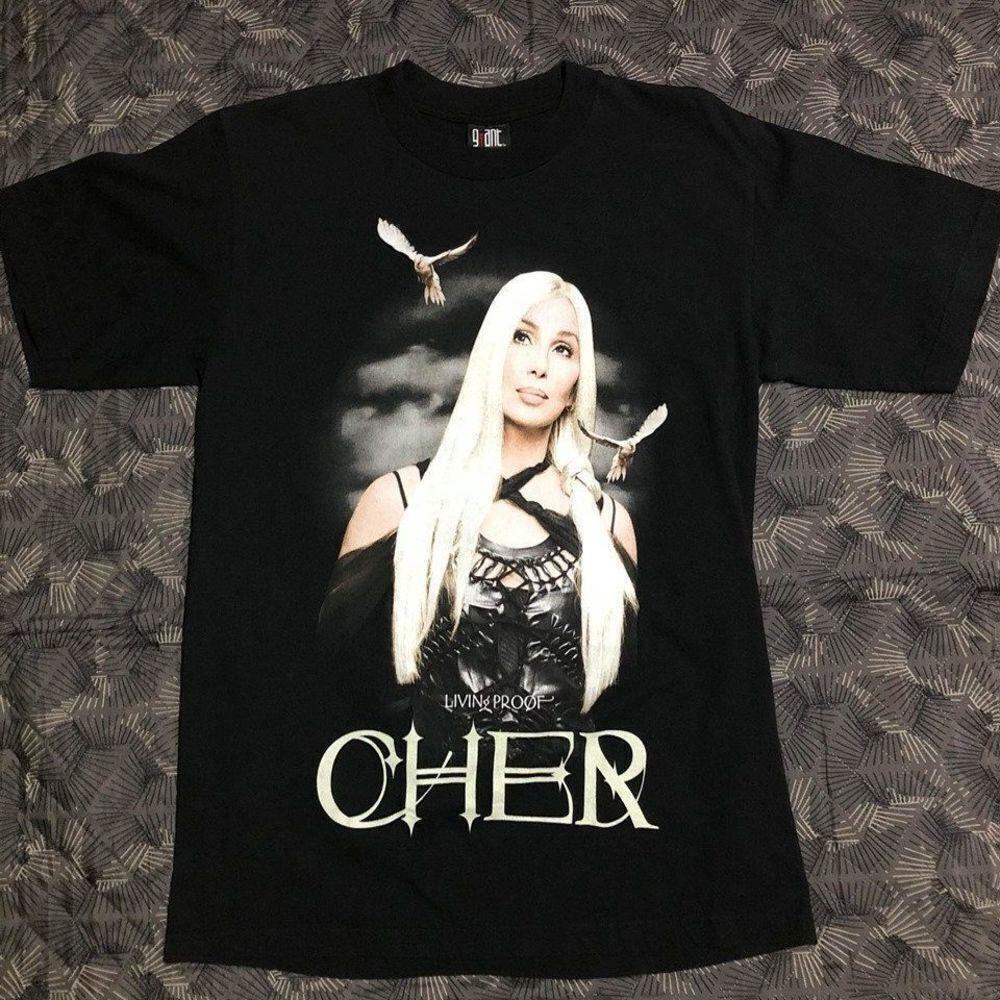 Cher Living Proof Farewell Tour  Retro Music Fan Unisex Tee TShirt